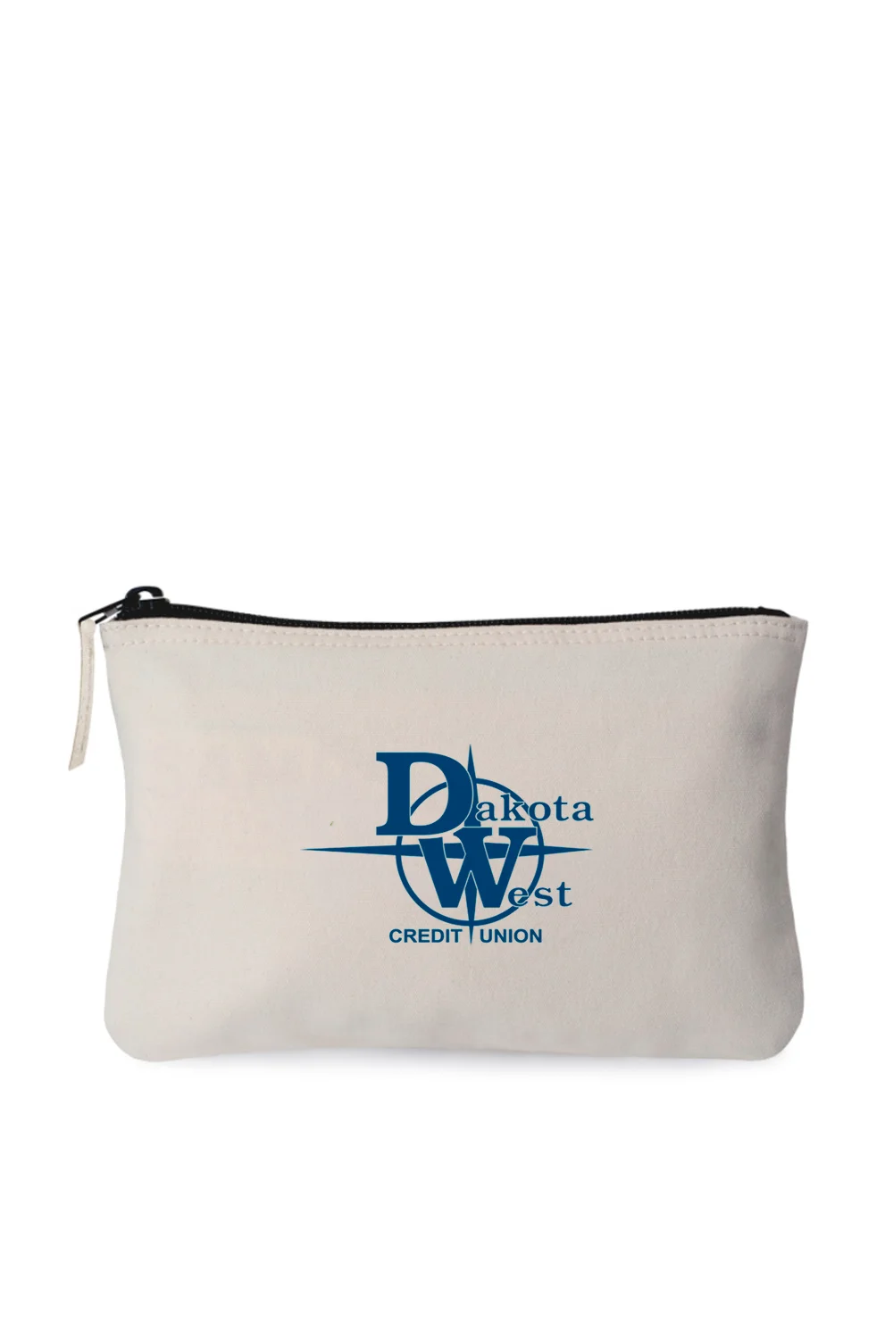 Avery Cotton Zippered Pouch